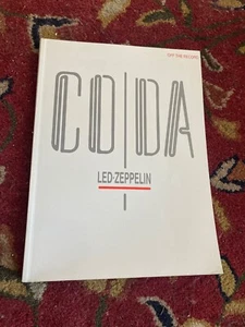Led Zeppelin Coda Gitarre/Klavier/Bass/Schlagzeug Tab Songbook SELTEN NOS Versand morgen - Bild 1 von 2