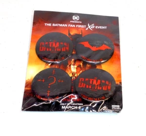 Spille Batman Pinback 2022 DC Comics Teatro Film - Foto 1 di 3