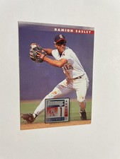 1995 Donruss Baseball Card #403 Damion Easley California Angels