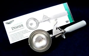 VOLLRATH ~ Size #8 ~ 4 oz. ~ Portion Control Gray Handle Disher / Scooper ~ NEW - Picture 1 of 12
