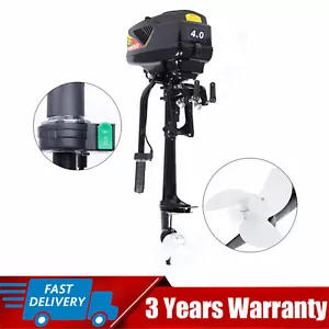1000W 48V HANGKAI Fishing Boat Electric Outboard Motor Engine Propeller Trolling - Picture 1 of 23