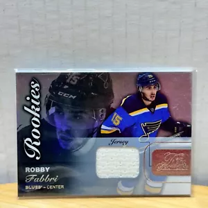ROBBY FABBRI- 2015-16 UD Fleer Showcase Rookie Jersey - Row 0 Seat 51 - Picture 1 of 2