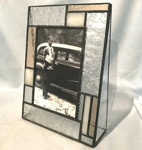 J. Devlin Glass Frame Ivory Peach Florentine 8.75" x 6.5" Vertical 6 x 4 $59.99 - Picture 1 of 12