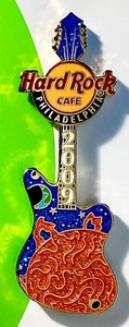2009 HARD ROCK CAFE PHILADELPHIA SOLAR SYSTEM GUITAR SERIES #2 LE PIN - Picture 1 of 1