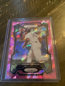 Frank Thomas 2024 Panini Prizm Pink Cracked Ice Prizm Parallel #99 - Picture 1 of 1