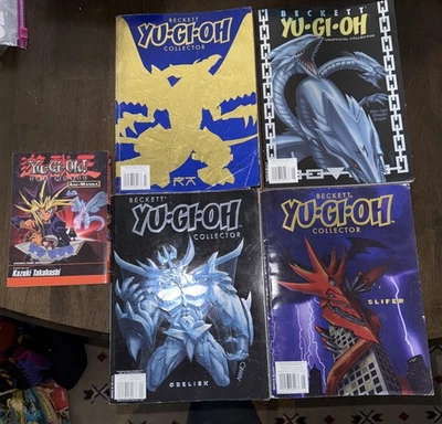 Mixed lot of 5 YU-GI-OH Magazines Beckett Unofficial COLLECTOR  9 11 12 17 Foto 1 de 4