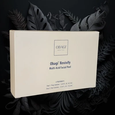 Obagi Revivify MULTI-ACID FACIAL PEEL KIT 4 Treatments In 1 Box - Image 1 of 2