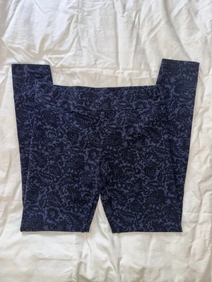 Leggings para mujer Matty M talla XS estampado azul Foto 1 de 4
