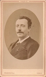 Albert de Mun Politiker politician politicien Portrait CDV Foto Photo vintage - Bild 1 von 1
