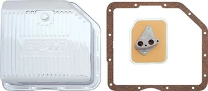 B&M; TH350/TH250; Deep Cast Aluminum Transmission Pan; Chrome; With Filter; Adds - Picture 1 of 1