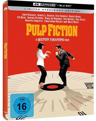 Pulp Fiction (1994)[4K UHD Blu-ray & Blu-ray Steelbook/Neu/OVP] Q. Tarantino - Bild 1 von 4