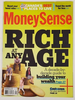 Money Sense Magazine Summer 2015 Rich At Any Age Foto 1 de 2