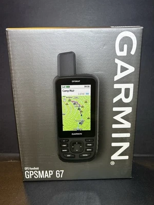 Garmin GPSMAP 67 Handheld 3" GPS Black Backpacking GNSS Topo (010-02813-00) - Image 1 of 4