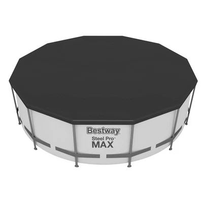 Bestway 12Ft Pool Cover w/ Drain Holes for Above Ground Pools (Open Box) - Image 1 of 4
