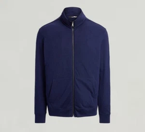NUEVO CON ETIQUETAS $228.00 RLX Ralph Lauren Hombres Tejido Cuello Imitado Chaqueta Azul Marino Talla GRANDE - Imagen 1 de 6