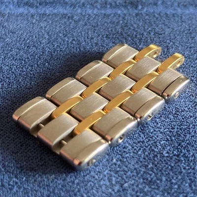 CREDOR Metal Watch Band Genuine Link Parts 4pcs Screw Included Set Bundle - Image 1 of 4