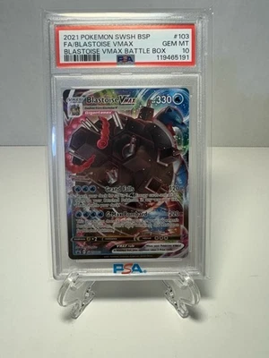 Blastoise VMAX SWSH103 SWSH: Sword & Shield Promo Cards Holo - Image 1 of 2