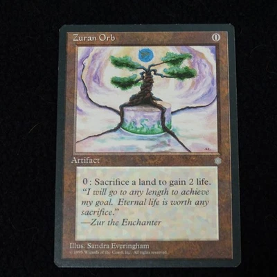MTG Ice Age Zuran Orb Uncommon Magic the Gathering Free Shipping - Image 1 of 2