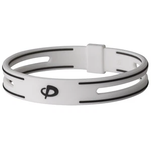 Pulsera Phiten S-Pro Silicona Titanio Blanco - 6,75 Pulgadas - Imagen 1 de 1