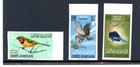 Jordan #C26-C28 (J957) Comp 1964 Scarce Imperf Birds, Airs, MNH, VF