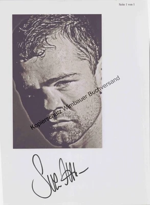 Original Autogramm Sven Ottke Boxen /// Autogramm Autograph signiert sign 288027 - Bild 1 von 2