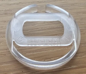 Pop Swatch 40mm Transparent Schutz Ring Uhr Ersatzteil Vintage Style - Bild 1 von 4