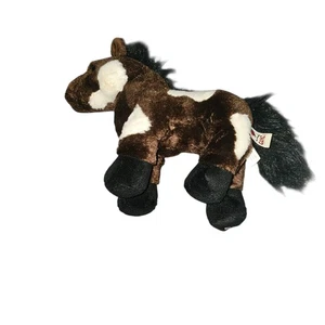 Webkinz Ganz Plush HM147 Pinto Brown White Horse No Code Stuffed Animal  - Picture 1 of 3