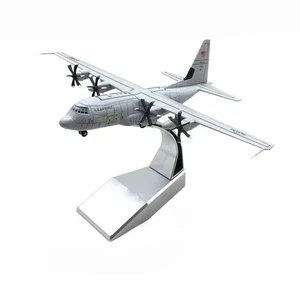 New 1/200 USAF Lockheed C-130J Hercules Transport Plane Metal + Plastic Model - Picture 1 of 13