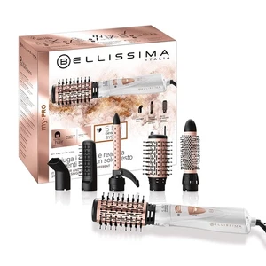IMETEC BELLISSIMA SPAZZOLA AD ARIA CALDA IONI 5 IN 1 Dry&Style CERAMICA 1000 W - Foto 1 di 11