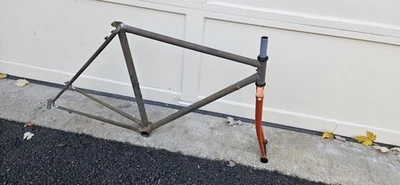 Garça Road Frame 54cm Aço Lugged Waterford Construído Randonneuring Rivendell EUA - Imagem 1 de 4