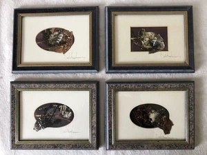 Montagen des Künstlers Salvatore Coccia, 4 Stück gerahmt 21,5 x 16 cm - Bild 1 von 6