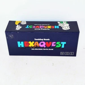 Juego Hexaquest Strategic Trivia 100% Completo Segunda Edición 2023 Tumbling Heads - Imagen 1 de 6