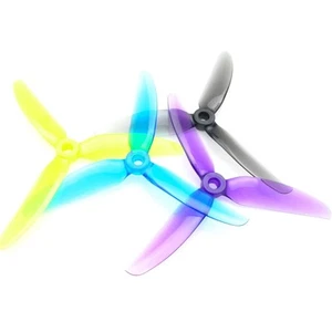 HQProp 5X4.3X3 V2S 5043 5 Zoll 3-Blatt Propeller Set (2x CW / 2x CCW) Poly Carb - Bild 1 von 5