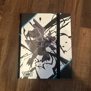 Carpeta acampanada blanca Pokemon Black Bolt *SOLO CARPETA* - Imagen 1 de 2