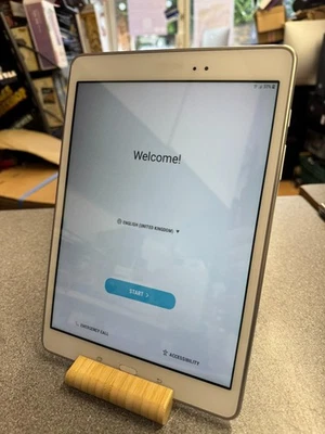 Samsung Galaxy Tab A 9.7  T555 White Unlocked 16GB 5MP Android Tablet CHEAP - Image 1 of 4