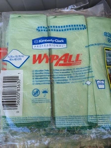 6 Pack WypAll 83630 Microfiber Cleaning Cloths Green 15.75 x 15.75" NEW - Picture 1 of 2