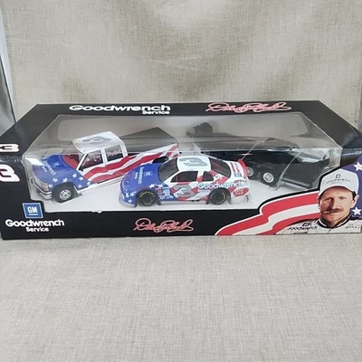 1:24 Brookfield CG Diecast Dale Earnhardt Atlanta Olympics #3 Goodwrench Car Set - Image 1 of 4