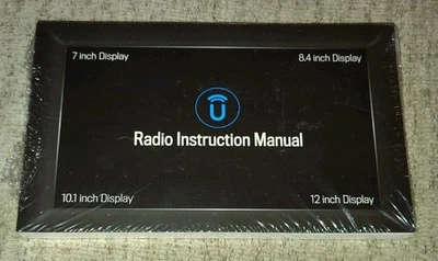 Uconnect Radio Instructions Manual Jeep/Chrysler 7/8.4/10.2/12 Inch Display New - Image 1 of 2