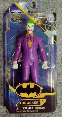 DC Comics The Joker Action Figure 6" New Spin Master 2021 Purple Suit Orange  - Image 1 of 3