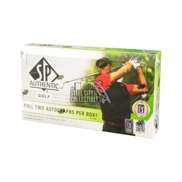 2021 Upper Deck SP Authentic Golf Hobby Box (&) - Image 1 of 1
