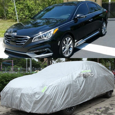 6 Layers Waterproof Car Cover Snow Dust Resistant Protection For Hyundai Sonata - Image 1 of 4