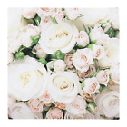 Cocktailservietten „Romantic Roses“, 25x25 cm, 3-lagig, Home Fashion, 20 Stck,
