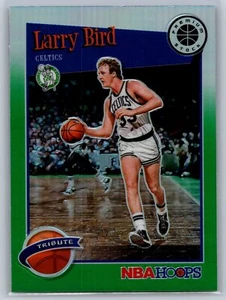 2019-20 Hoops Premium Stock #289 Larry Bird Prizms Green - Bild 1 von 2