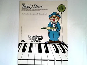 Teddybär 1976 Noten für Klavier Vintage Color Me Bild im Inneren Clown - Bild 1 von 3