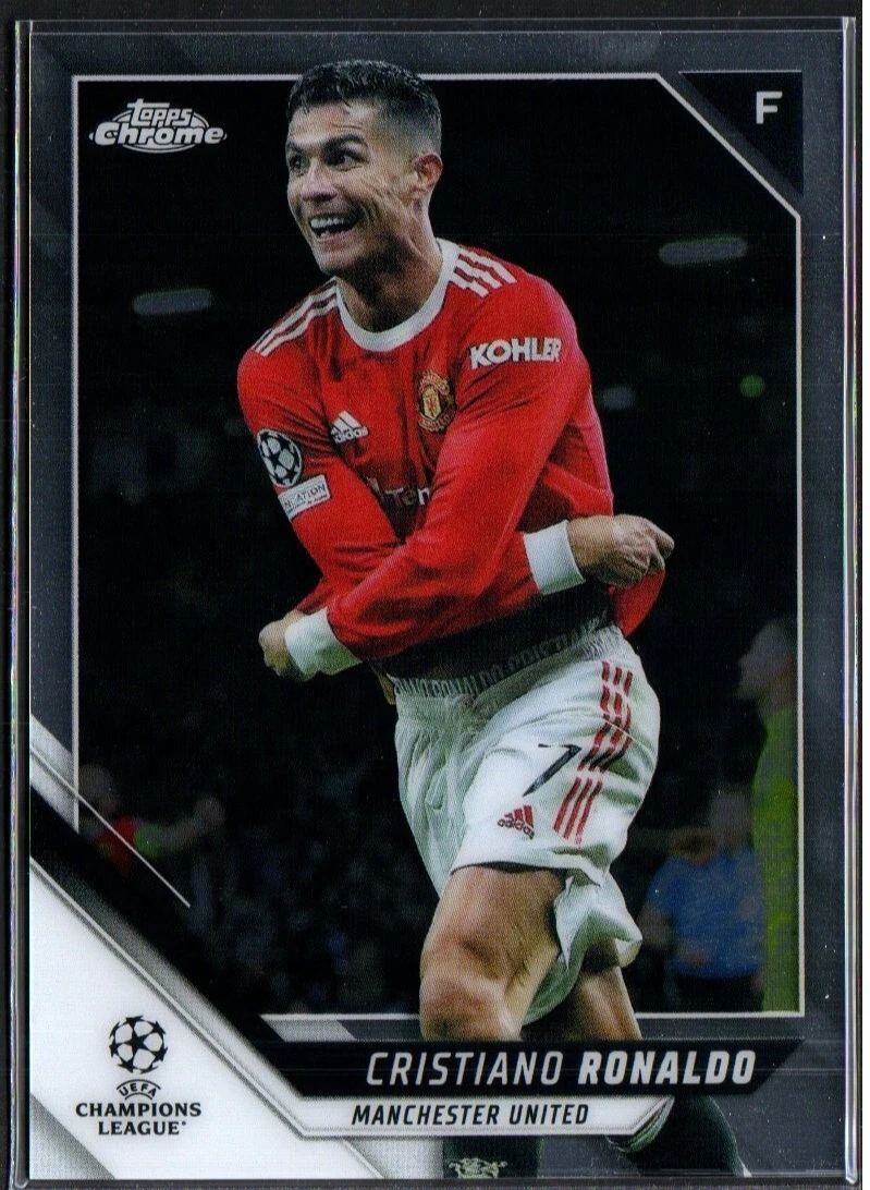 2021-22 Topps Chrome UCL Cristiano Ronaldo #10 for sale | eBay