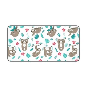 Sloths Desk Mat, Sloth Mouse Pad, Sloth Desk Pad, Sloth Home Decor, Sloth Gift - Picture 1 of 16