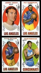 1969 Topps Basketball Complete Set EX to NMT (99) Alcindor West Chamberlain PSA - Picture 1 of 9