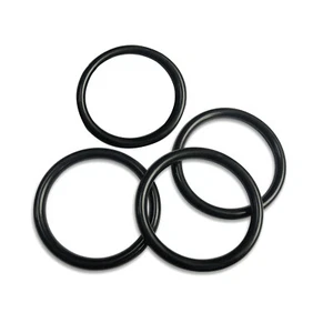 4-pcs Bumper Fender Fasteners Washers Rubber Bands O-Rings Quick Release Black - Picture 1 of 8