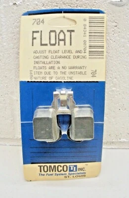 704 Tomco Carb Carburetor Float NOS *SEALED* see pics - Image 1 of 2