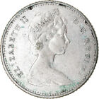 [#740846] Moneda, Canadá, Elizabeth II, 10 Cents, 1968, Royal Canadian Mint, Ott